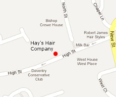 Skin Beautiful Daventry Clinic Location Map