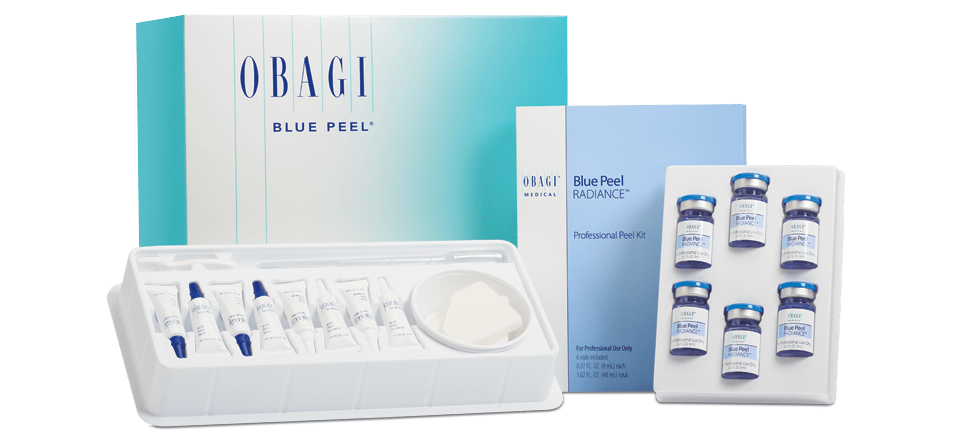 Obagi® Blue Peel Radiance & Blue Peel TCA chemical skin peels