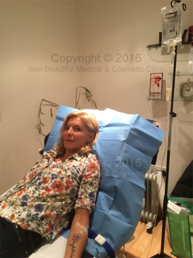 IV vitamin infusions by Helen Bowes at Skin Beautiful Clinics